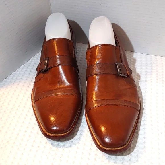 Kenneth Cole Cognac Dress Loafer, Size 9.5 Kenneth Cole New York Men main image 4